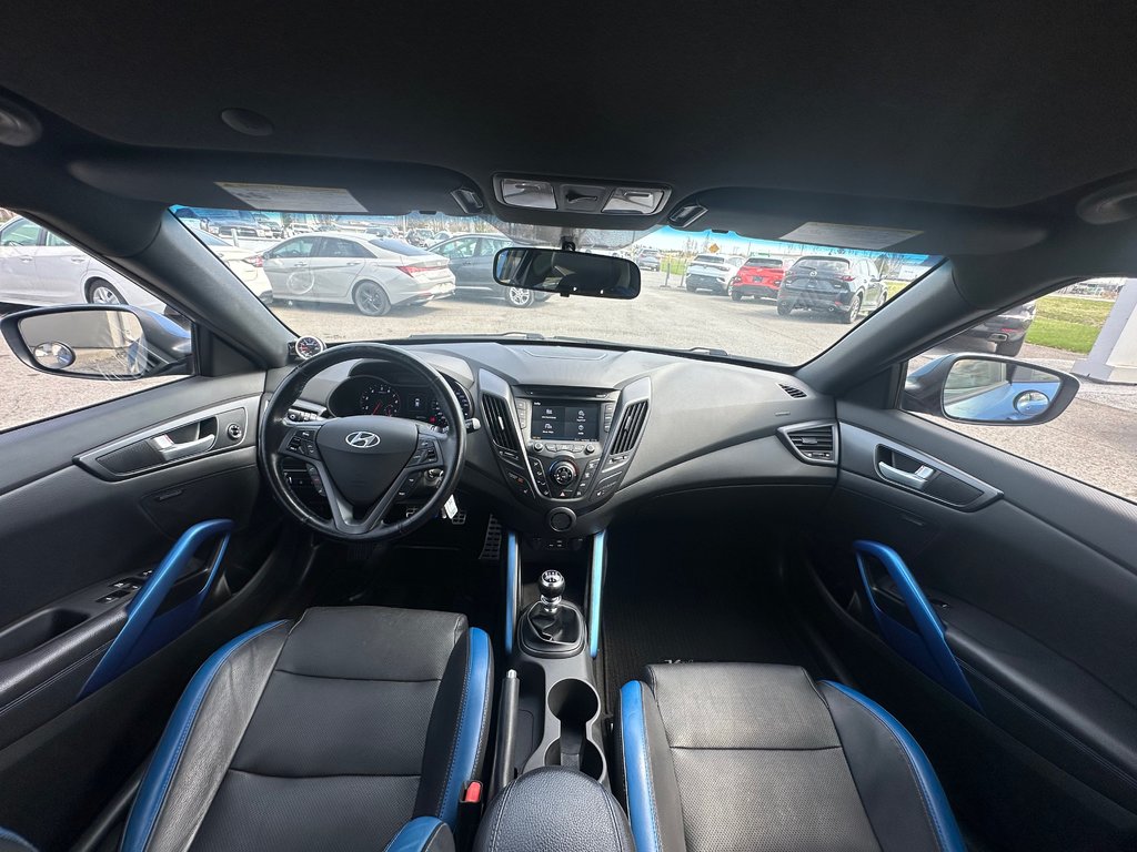 2016 Hyundai Veloster Rally Edition CUIR SEULEMENT 064692 KM in St-Jean-Sur-Richelieu, Quebec - 13 - w1024h768px