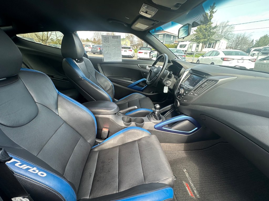 2016 Hyundai Veloster Rally Edition CUIR SEULEMENT 064692 KM in St-Jean-Sur-Richelieu, Quebec - 12 - w1024h768px