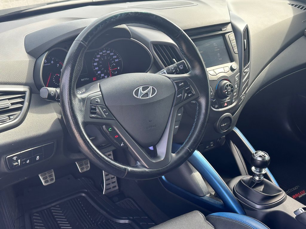 2016 Hyundai Veloster Rally Edition CUIR SEULEMENT 064692 KM in St-Jean-Sur-Richelieu, Quebec - 14 - w1024h768px