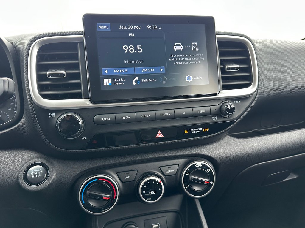 2021 Hyundai Venue Preferred SEULEMENT 064615 KM in St-Jean-Sur-Richelieu, Quebec - 20 - w1024h768px