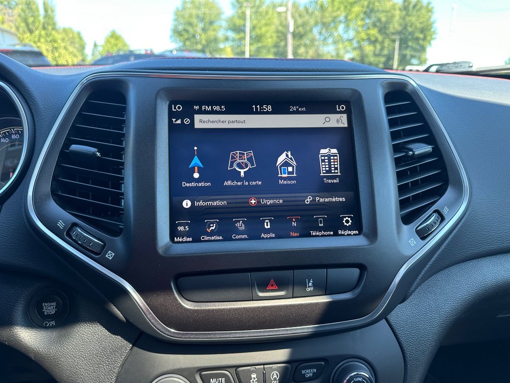 2022 Jeep Cherokee Trailhawk Elite 4x4 CUIR in St-Jean-Sur-Richelieu, Quebec - 28 - w1024h768px