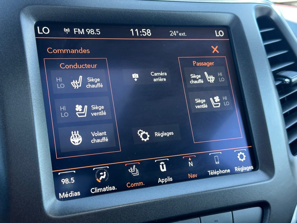 2022 Jeep Cherokee Trailhawk Elite 4x4 CUIR in St-Jean-Sur-Richelieu, Quebec - 31 - w1024h768px