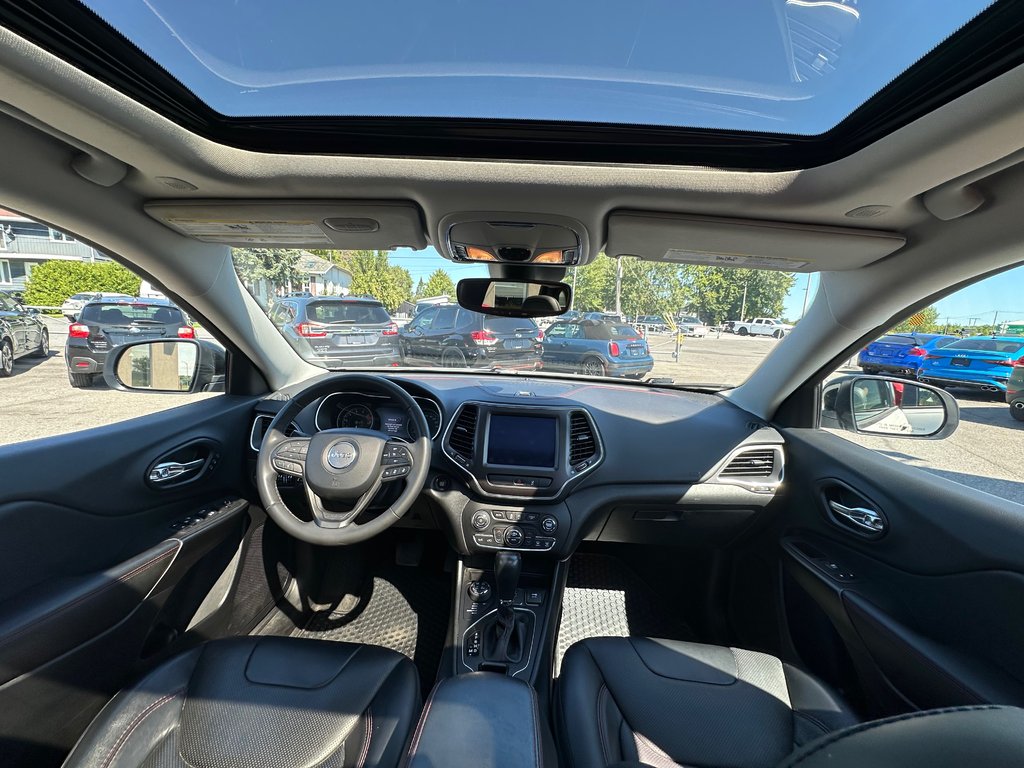2022 Jeep Cherokee Trailhawk Elite 4x4 CUIR in St-Jean-Sur-Richelieu, Quebec - 15 - w1024h768px