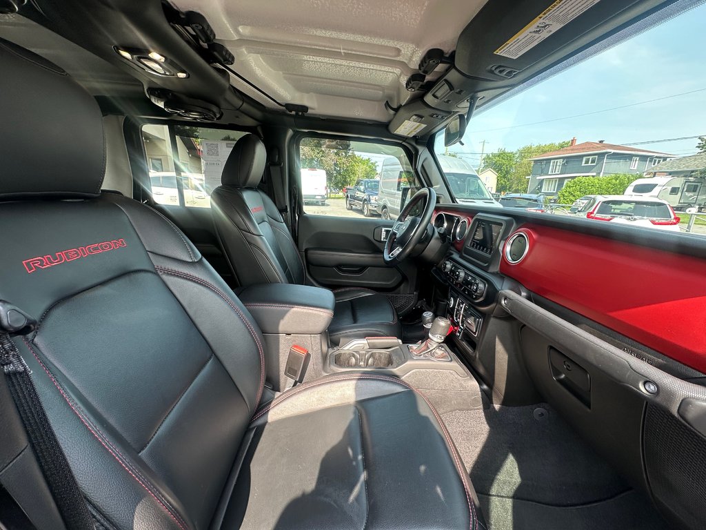 2021 Jeep Gladiator Rubicon CUIR 4X4 SEULEMENT 041942 KM in St-Jean-Sur-Richelieu, Quebec - 12 - w1024h768px