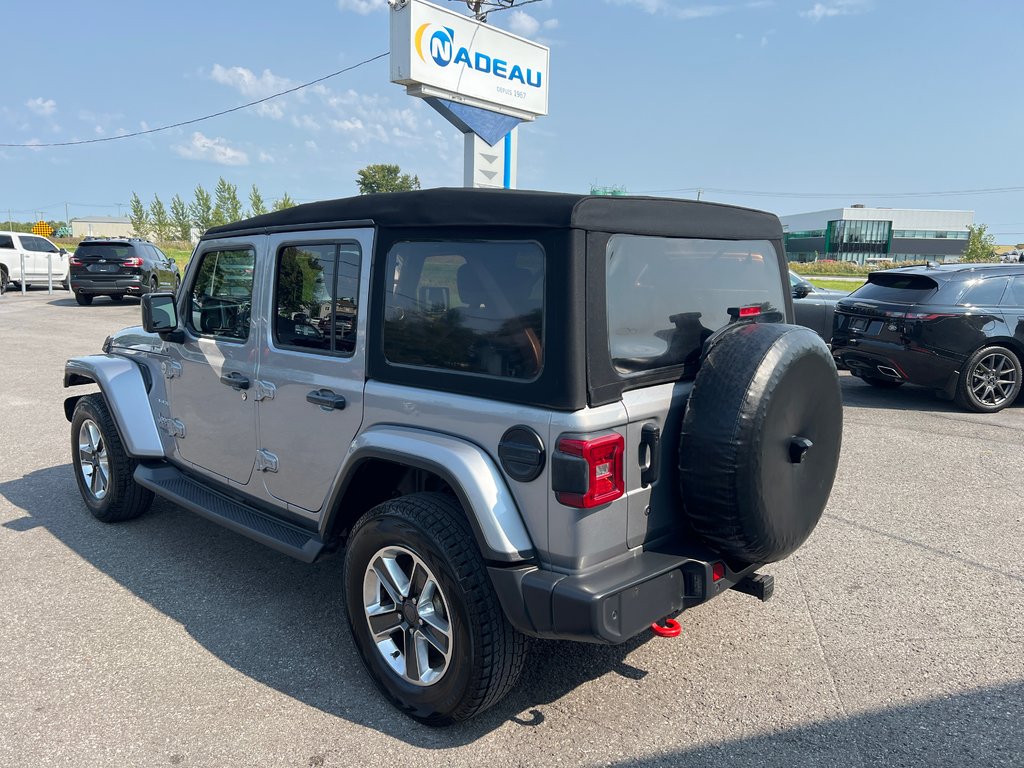 Wrangler Unlimited Sahara 4x4 CUIR NAVI DEMARREUR 2019 à St-Jean-Sur-Richelieu, Québec - 7 - w1024h768px