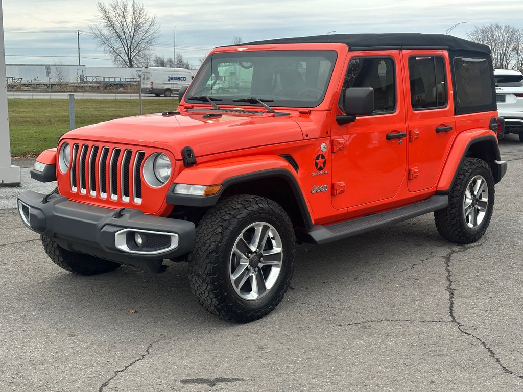 2019 Jeep Wrangler Unlimited Sahara 4X4 SEULEMENT  087695 KM in St-Jean-Sur-Richelieu, Quebec - 4 - w1024h768px
