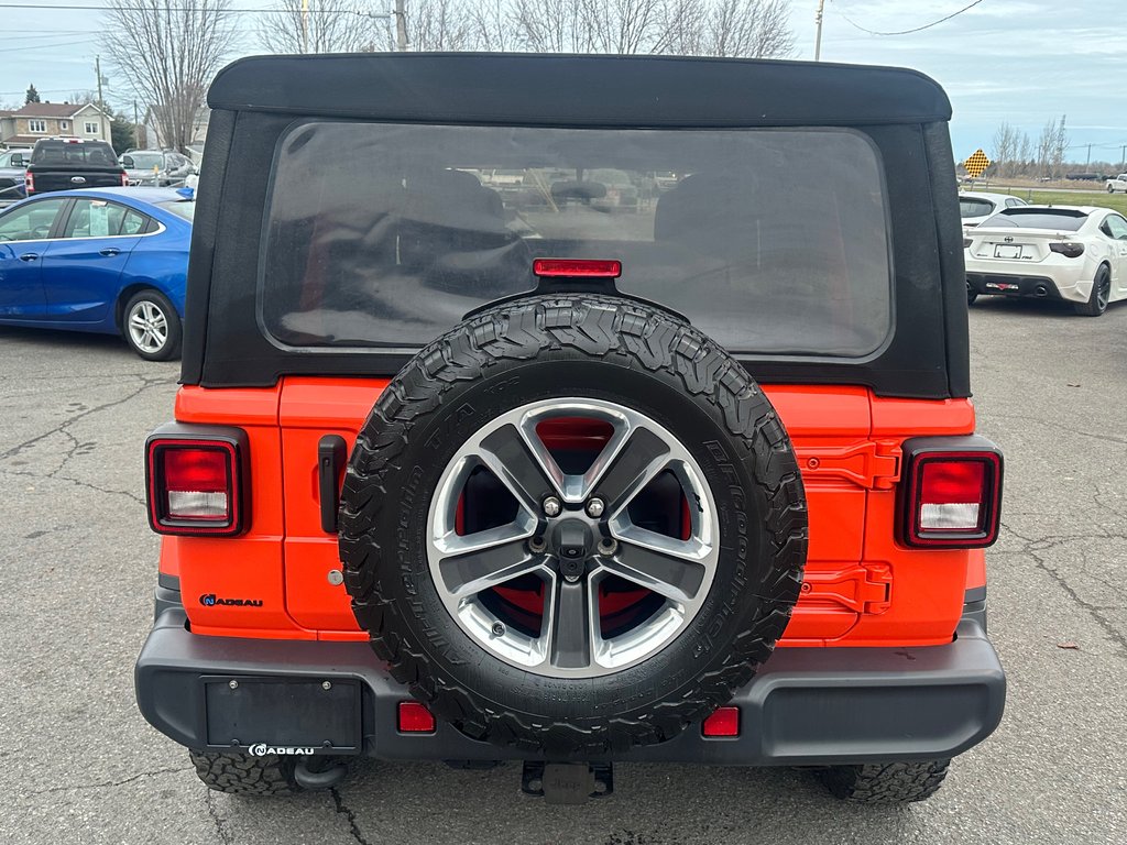 2019 Jeep Wrangler Unlimited Sahara 4X4 SEULEMENT  087695 KM in St-Jean-Sur-Richelieu, Quebec - 9 - w1024h768px