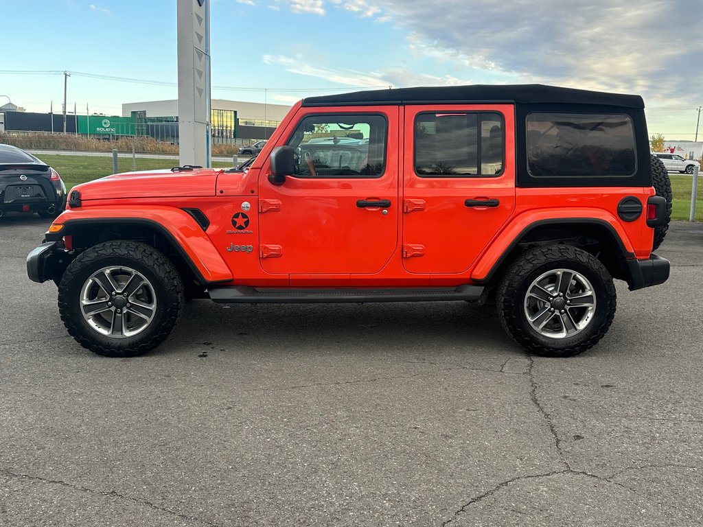 2019 Jeep Wrangler Unlimited Sahara 4X4 SEULEMENT  087695 KM in St-Jean-Sur-Richelieu, Quebec - 8 - w1024h768px