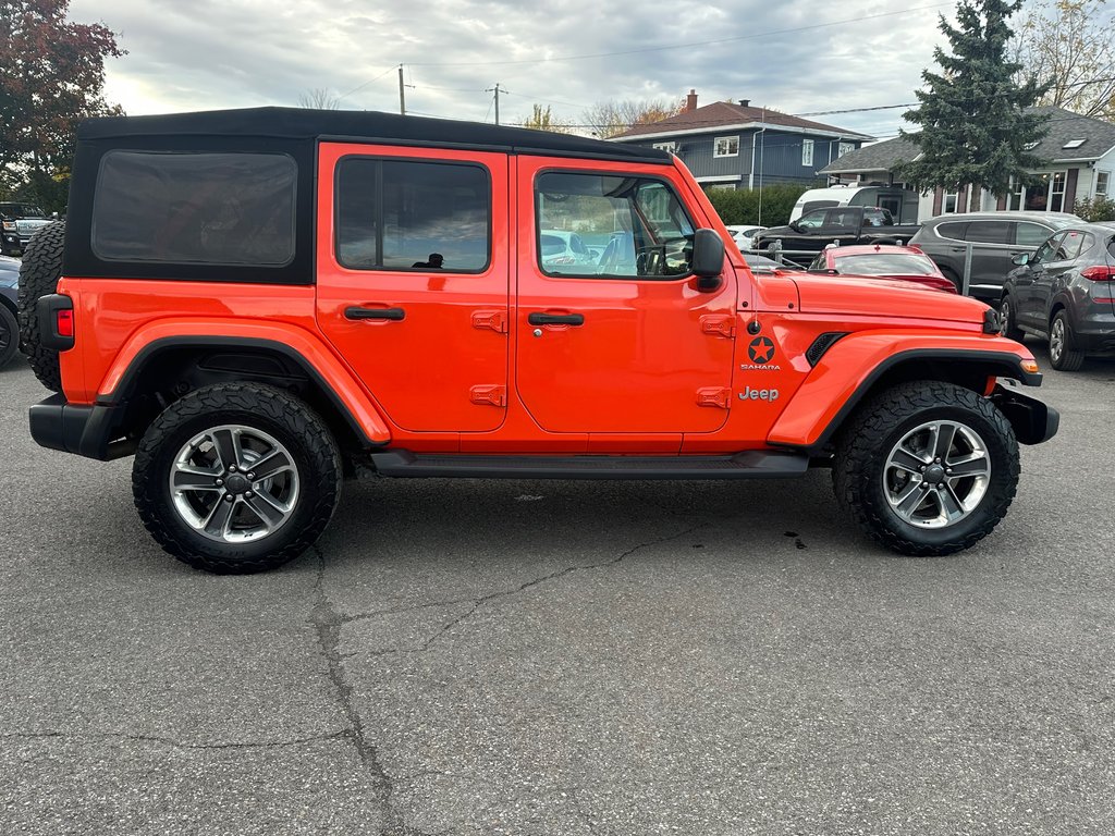2019 Jeep Wrangler Unlimited Sahara 4X4 SEULEMENT  087695 KM in St-Jean-Sur-Richelieu, Quebec - 9 - w1024h768px
