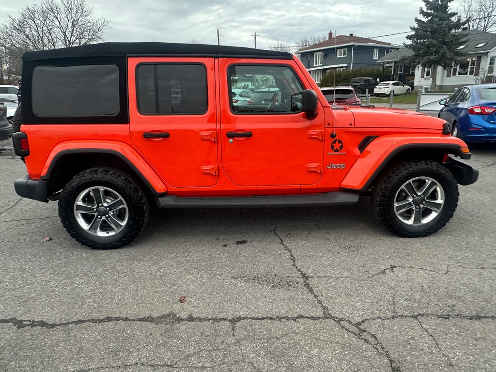2019 Jeep Wrangler Unlimited Sahara 4X4 SEULEMENT  087695 KM in St-Jean-Sur-Richelieu, Quebec - 10 - w1024h768px