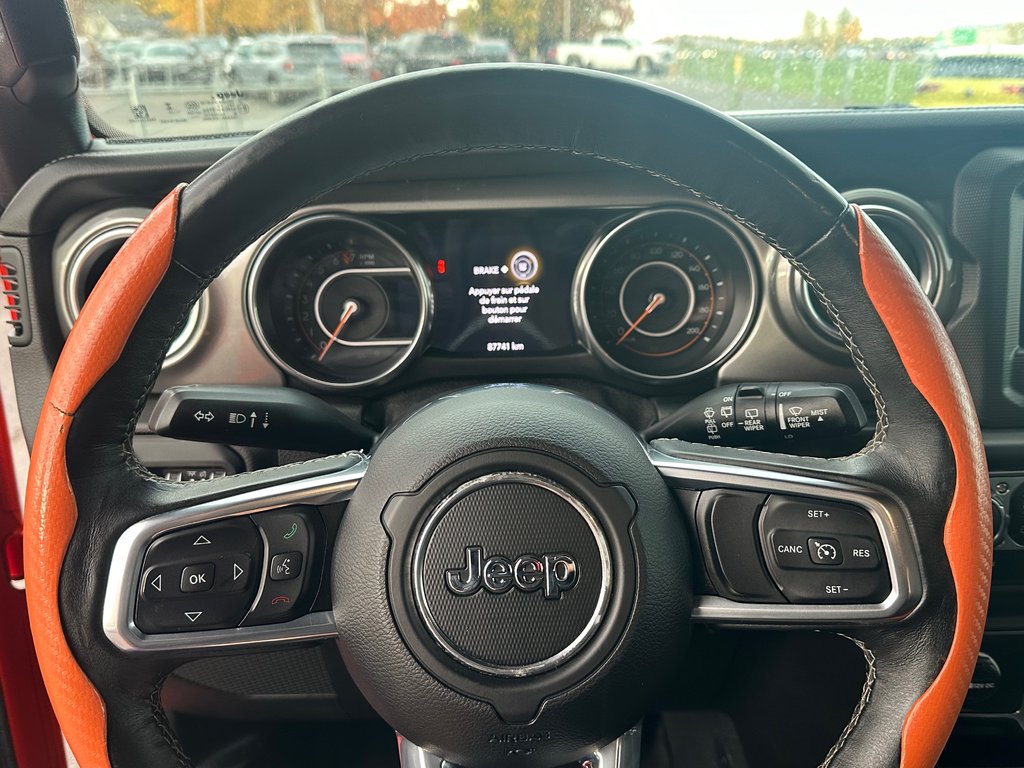 2019 Jeep Wrangler Unlimited Sahara 4X4 SEULEMENT  087695 KM in St-Jean-Sur-Richelieu, Quebec - 18 - w1024h768px