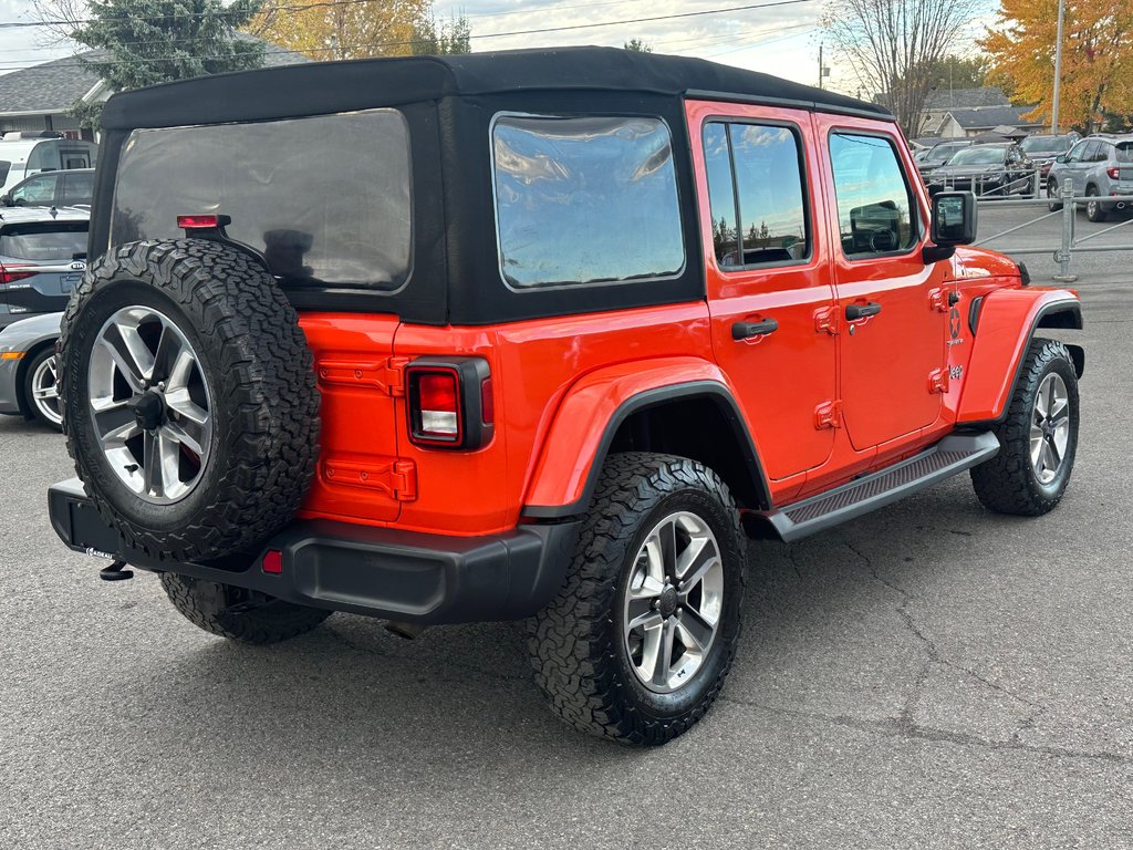 2019 Jeep Wrangler Unlimited Sahara 4X4 SEULEMENT  087695 KM in St-Jean-Sur-Richelieu, Quebec - 11 - w1024h768px