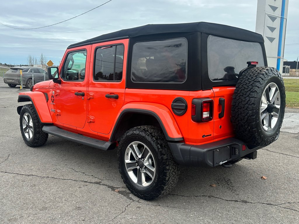 2019 Jeep Wrangler Unlimited Sahara 4X4 SEULEMENT  087695 KM in St-Jean-Sur-Richelieu, Quebec - 6 - w1024h768px