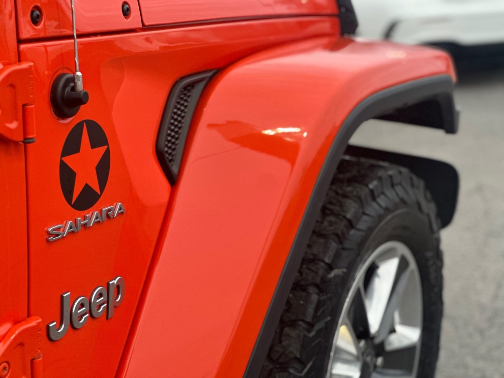 2019 Jeep Wrangler Unlimited Sahara 4X4 SEULEMENT  087695 KM in St-Jean-Sur-Richelieu, Quebec - 14 - w1024h768px