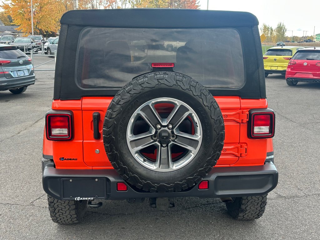 2019 Jeep Wrangler Unlimited Sahara 4X4 SEULEMENT  087695 KM in St-Jean-Sur-Richelieu, Quebec - 10 - w1024h768px