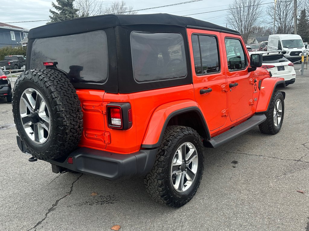 2019 Jeep Wrangler Unlimited Sahara 4X4 SEULEMENT  087695 KM in St-Jean-Sur-Richelieu, Quebec - 5 - w1024h768px