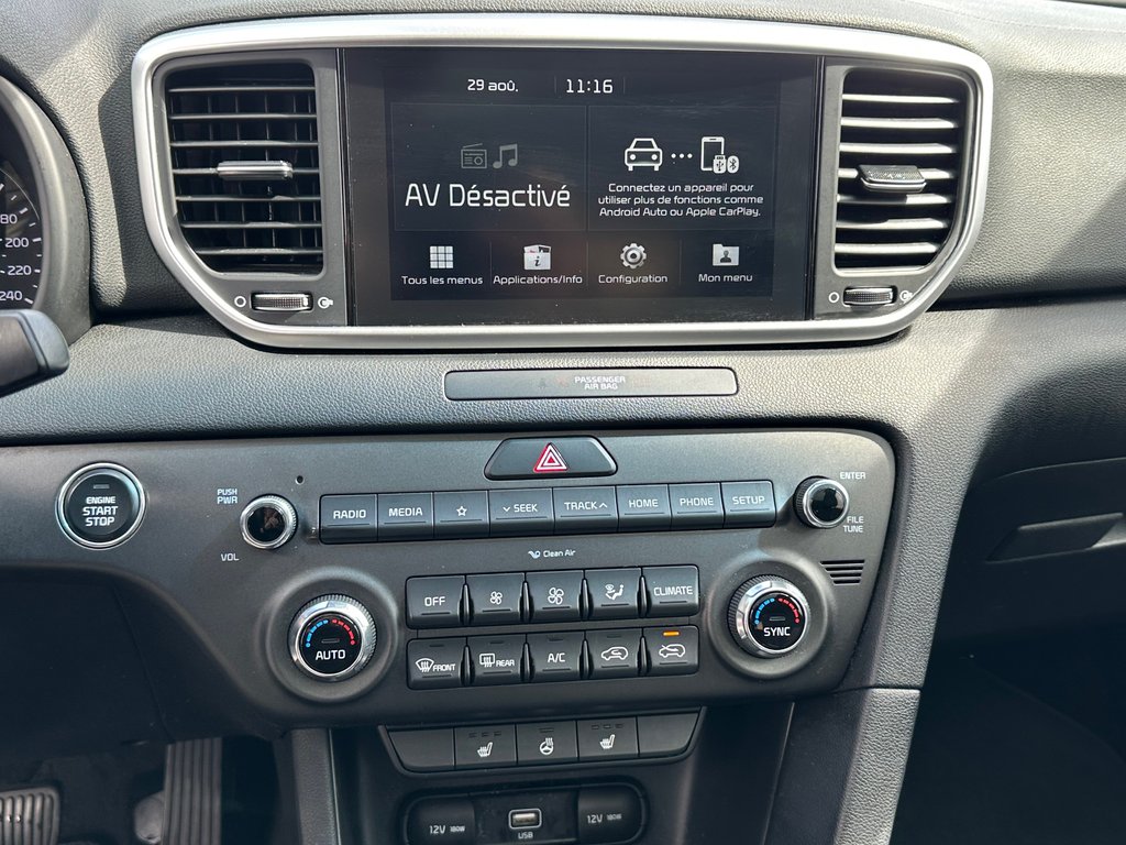 2021 Kia Sportage EX-S AWD CUIR TOIT PANO ANGLES MORTS in St-Jean-Sur-Richelieu, Quebec - 24 - w1024h768px