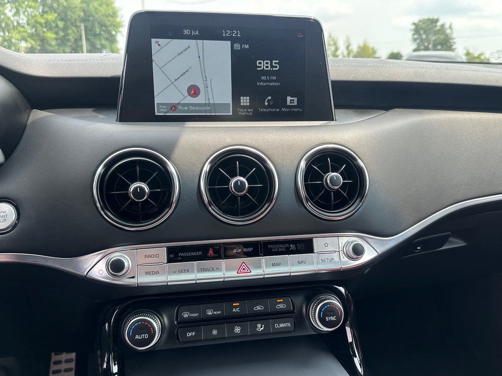 Kia Stinger GT 4 PNEUS NEUFS NAVIGATION SEULEMENT 068421 KM 2021 à St-Jean-Sur-Richelieu, Québec - 25 - w1024h768px