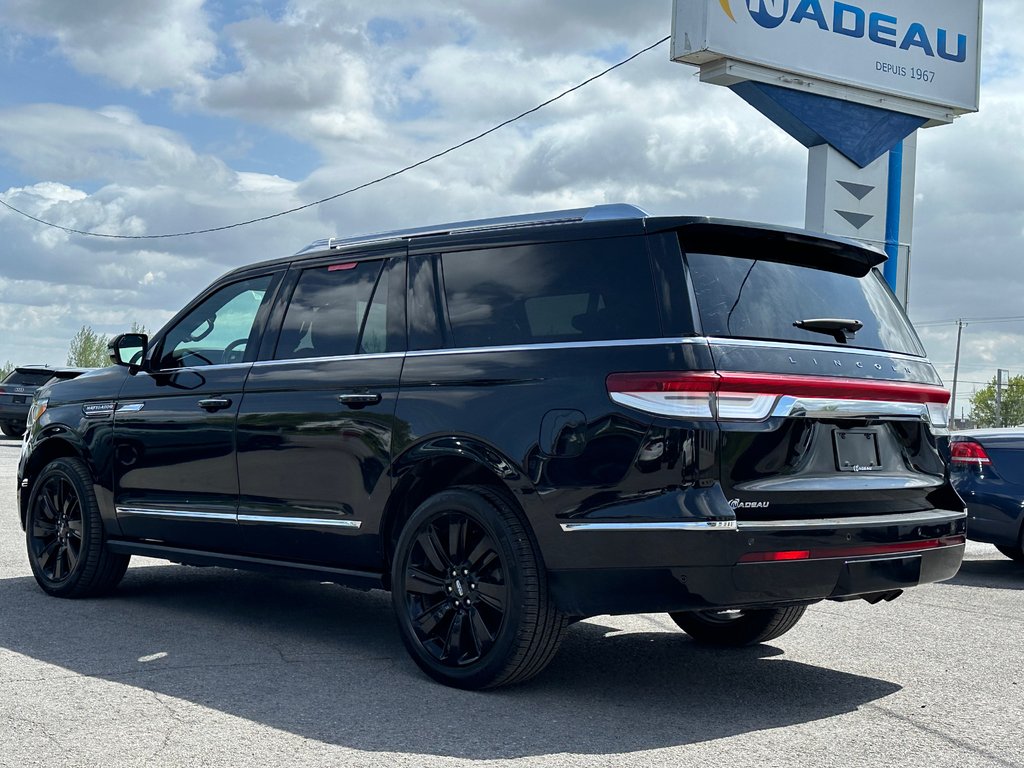 Lincoln Navigator L Reserve 7 PASSAGERS 4X4 CUIR TOIT PANORAMIQUE 2022 à St-Jean-Sur-Richelieu, Québec - 7 - w1024h768px
