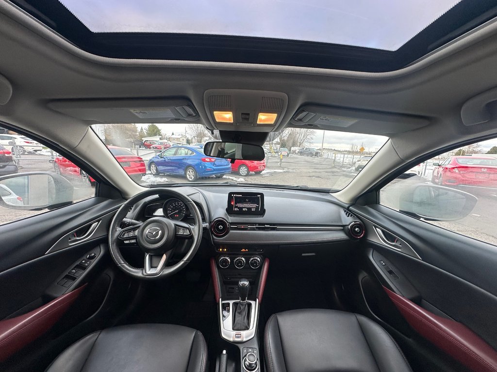2018 Mazda CX-3 GS-L CUIR TOIT OUVRANT SEULEMENT 057368 KM in St-Jean-Sur-Richelieu, Quebec - 14 - w1024h768px