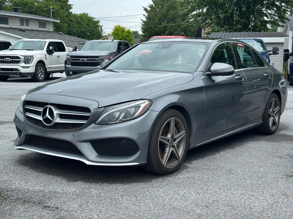 Mercedes-Benz C-Class C 300 PREMIUM 4 MATIC CUIR NAVIGATION TOIT PANO 2018 à St-Jean-Sur-Richelieu, Québec - 1 - w1024h768px