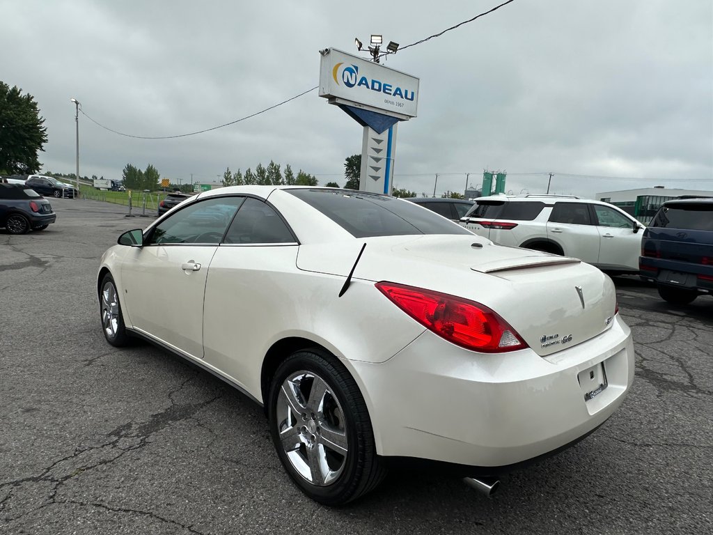2009 Pontiac G6 GT CONVERTIBLE CUIR in St-Jean-Sur-Richelieu, Quebec - 6 - w1024h768px