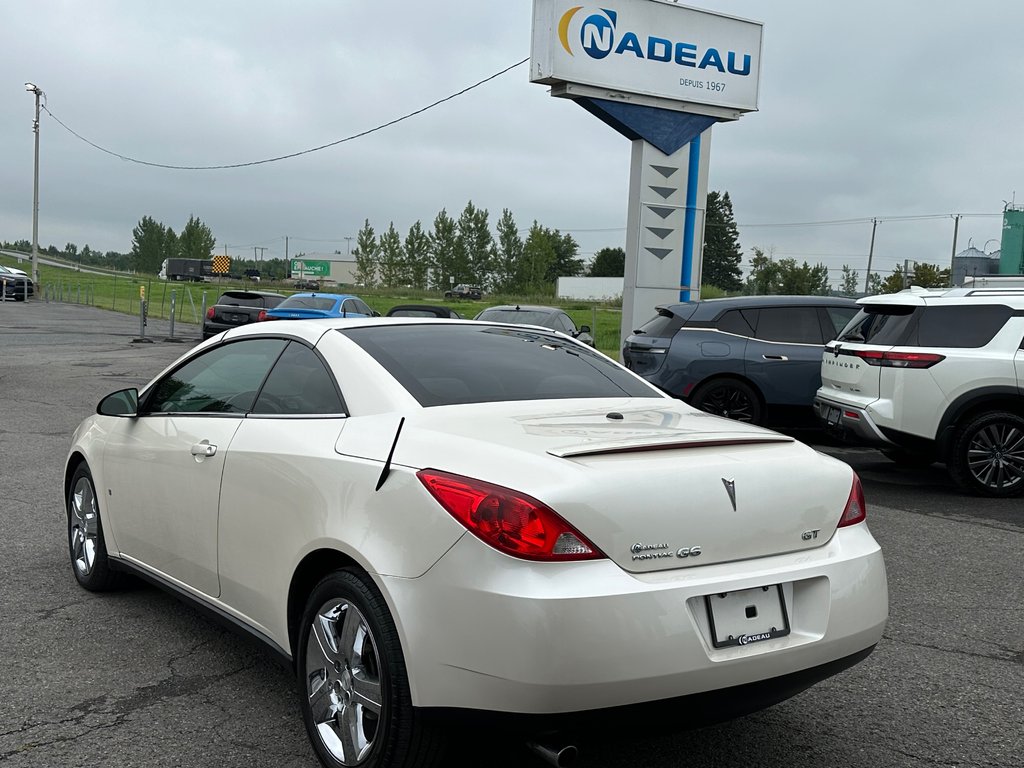 2009 Pontiac G6 GT CONVERTIBLE CUIR in St-Jean-Sur-Richelieu, Quebec - 8 - w1024h768px