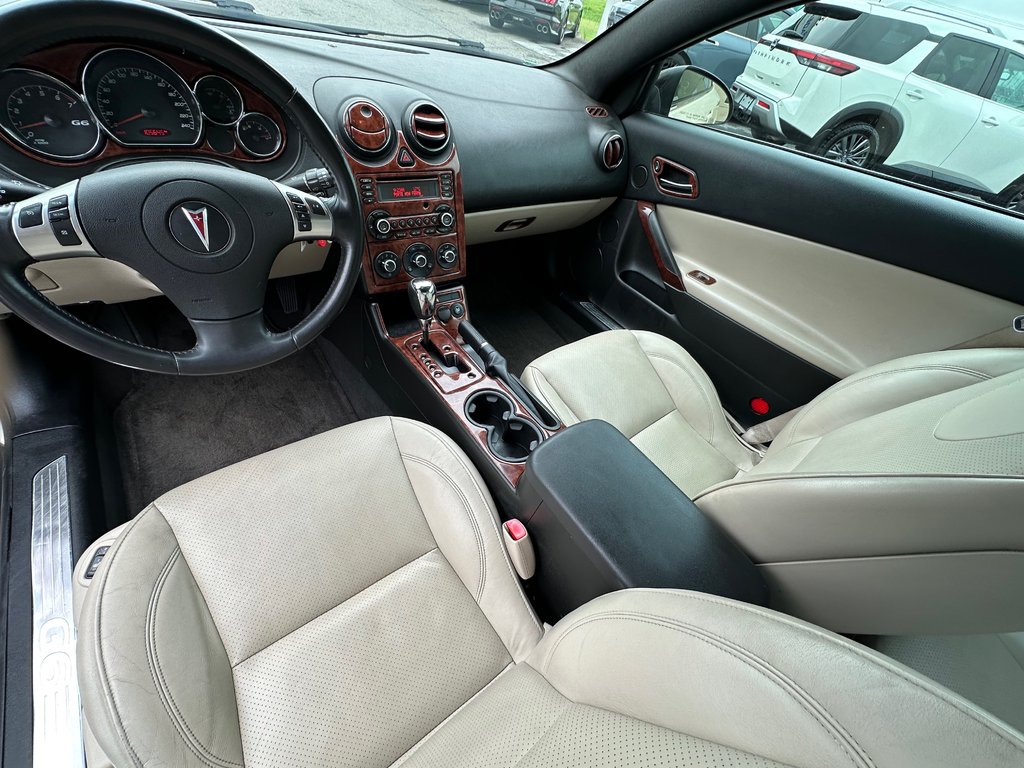 2009 Pontiac G6 GT CONVERTIBLE CUIR in St-Jean-Sur-Richelieu, Quebec - 17 - w1024h768px