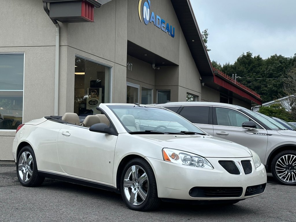 2009 Pontiac G6 GT CONVERTIBLE CUIR in St-Jean-Sur-Richelieu, Quebec - 18 - w1024h768px