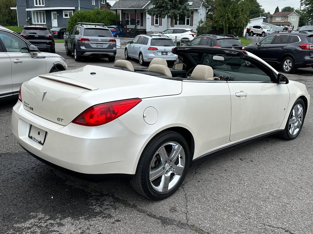 2009 Pontiac G6 GT CONVERTIBLE CUIR in St-Jean-Sur-Richelieu, Quebec - 19 - w1024h768px