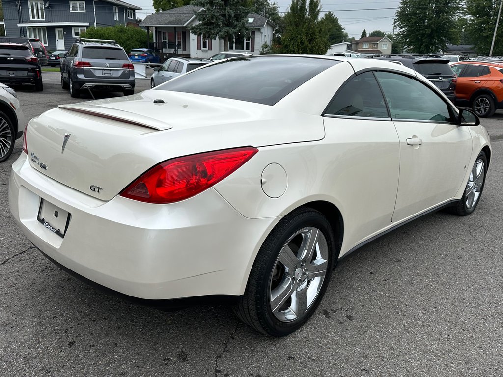 2009 Pontiac G6 GT CONVERTIBLE CUIR in St-Jean-Sur-Richelieu, Quebec - 3 - w1024h768px