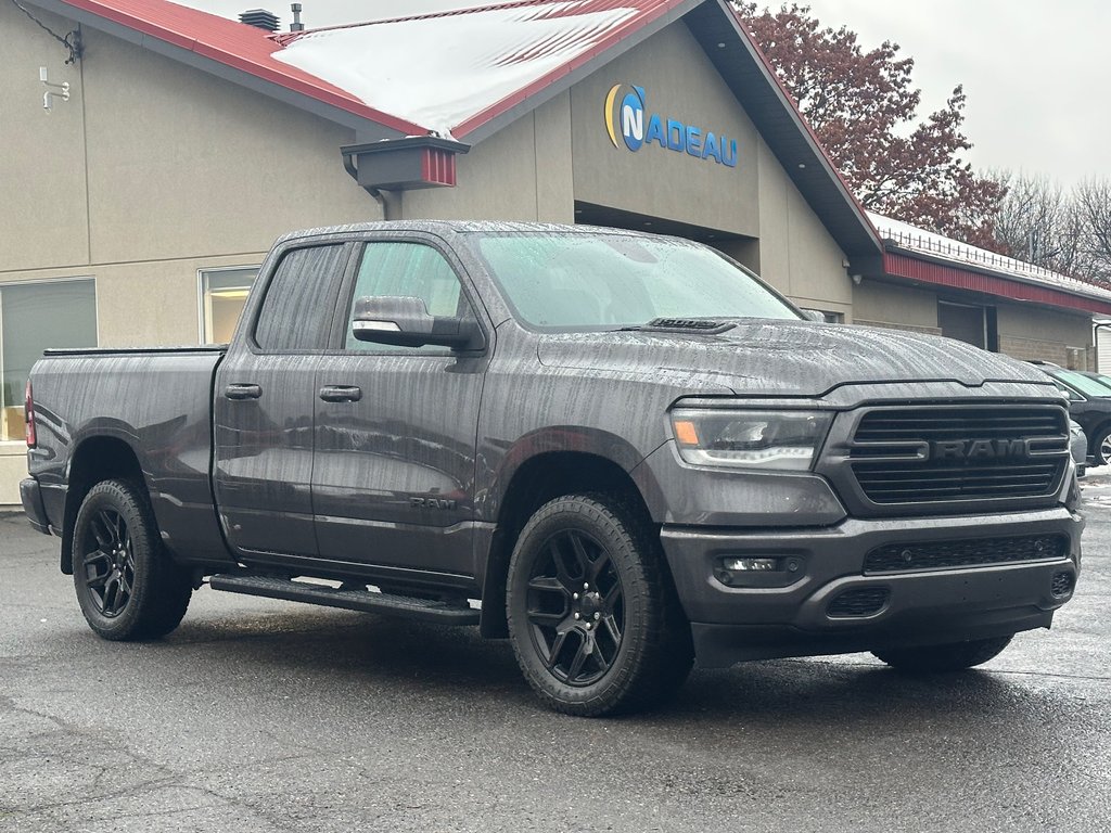 2020 Ram 1500 Sport 4X4 V8 CUIR NAVI SEULEMENT 068906 KM in St-Jean-Sur-Richelieu, Quebec - 1 - w1024h768px