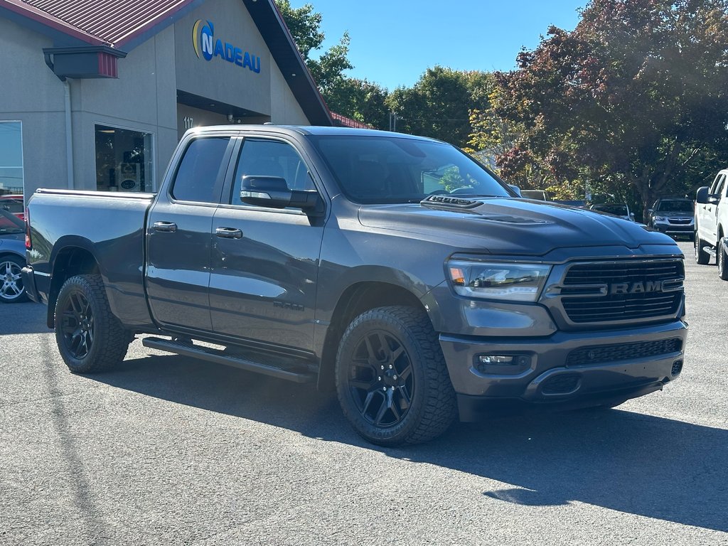 2020 Ram 1500 Sport 4X4 V8 CUIR NAVI SEULEMENT 068906 KM in St-Jean-Sur-Richelieu, Quebec - 1 - w1024h768px