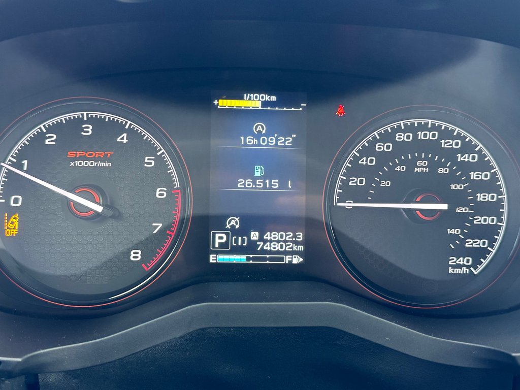 Subaru Forester Sport AWD CUIR TOIT PANORAMIQUE 2023 à St-Jean-Sur-Richelieu, Québec - 24 - w1024h768px