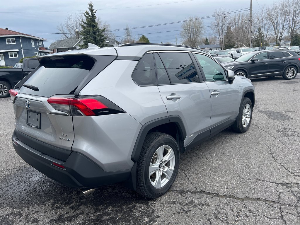 2019  RAV4 Hybrid LE AWD CRUISE ADAPT ANGLES MORTS in St-Jean-Sur-Richelieu, Quebec - 10 - w1024h768px