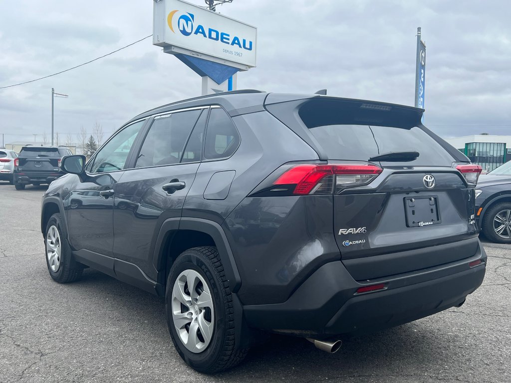 2020  RAV4 LE AWD APPLE CAR  ANGLES MORTS CAMERA in St-Jean-Sur-Richelieu, Quebec - 5 - w1024h768px