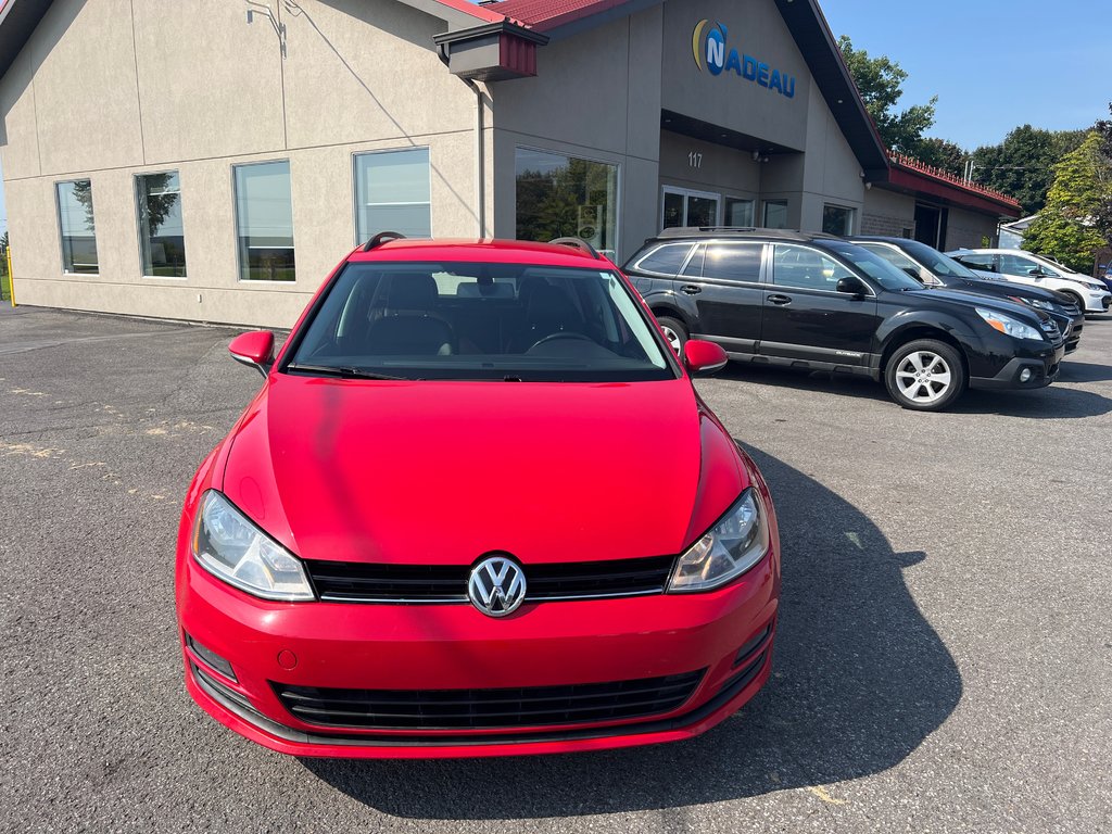 2016  Golf Sportwagon Comfortline CAMERA CUIR SIEGES CHAUFFANTS in St-Jean-Sur-Richelieu, Quebec - 4 - w1024h768px