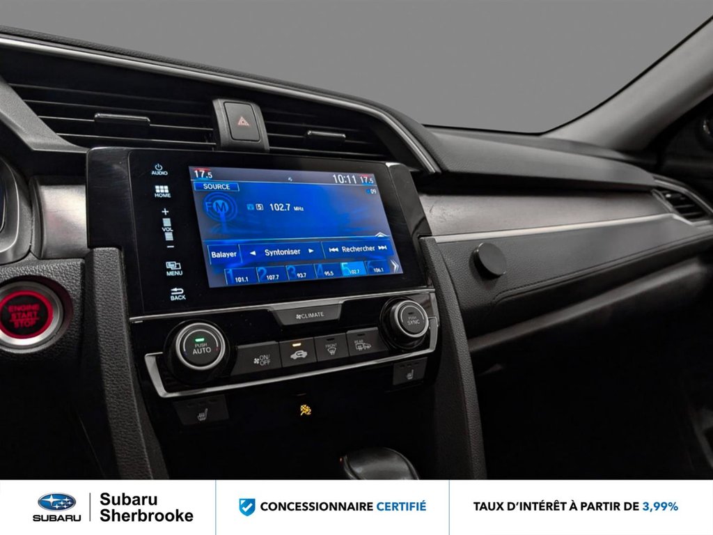 Honda Civic Berline EX-T/automatique 2018 à Sherbrooke, Québec - 11 - w1024h768px