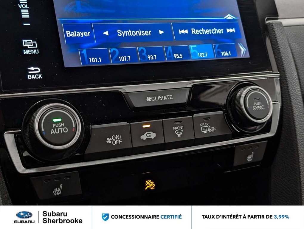 Honda Civic Berline EX-T/automatique 2018 à Sherbrooke, Québec - 13 - w1024h768px