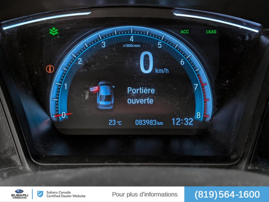2020 Honda Civic Berline LX Manual in Sherbrooke, Quebec - 9 - w1024h768px