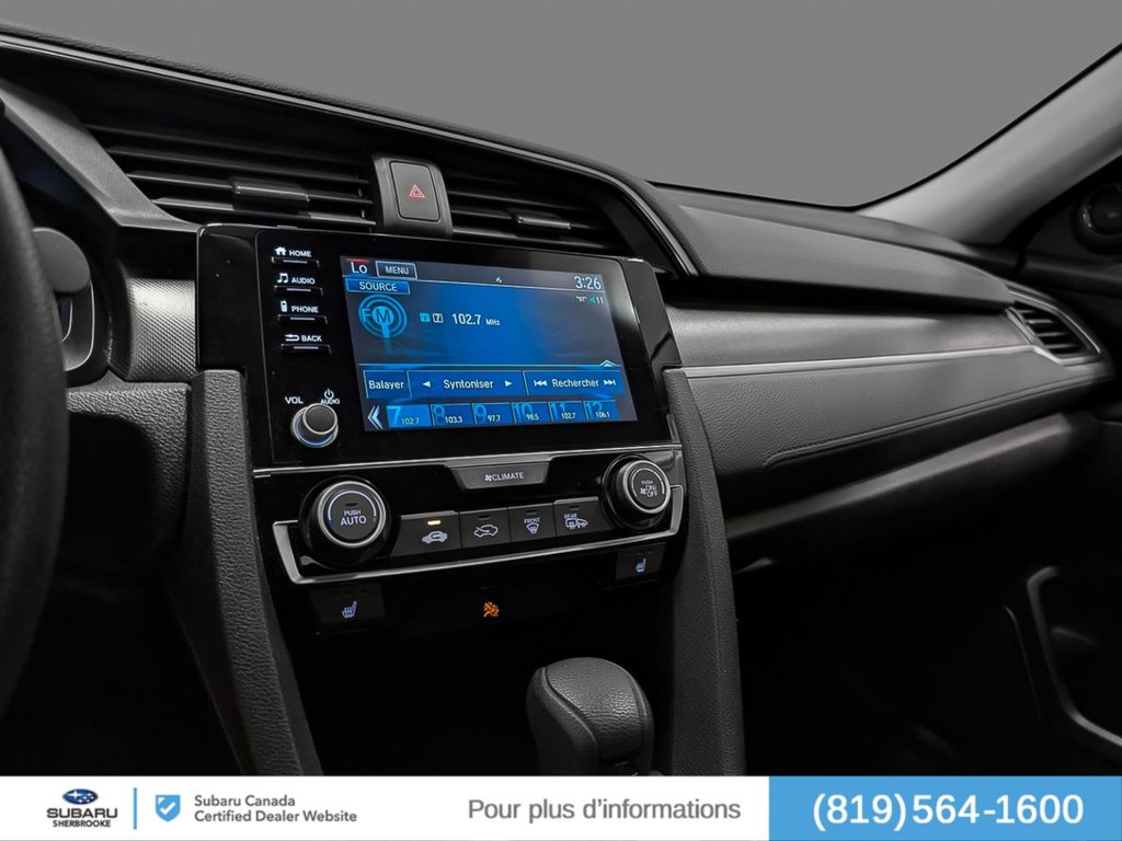 2021 Honda Civic Berline LX in Sherbrooke, Quebec - 9 - w1024h768px