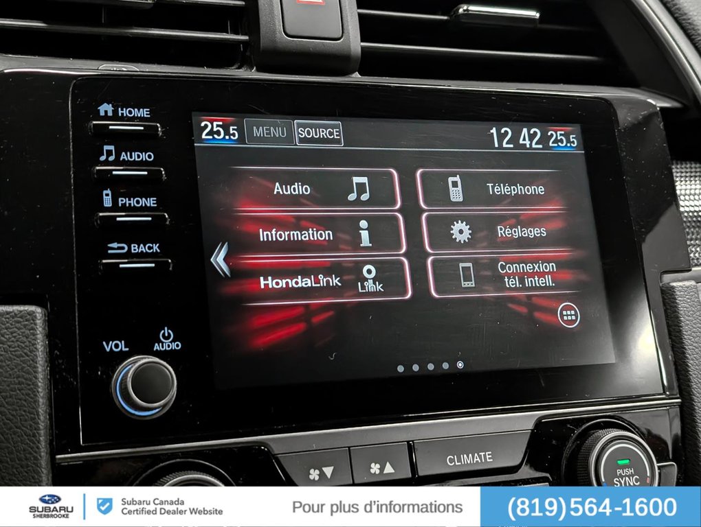 Honda Civic Hatchback Sport Manual 2020 à Sherbrooke, Québec - 11 - w1024h768px