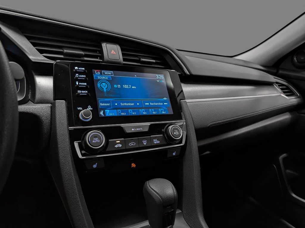 Honda Civic Sedan LX CVT 2021 à Sherbrooke, Québec - 9 - w1024h768px