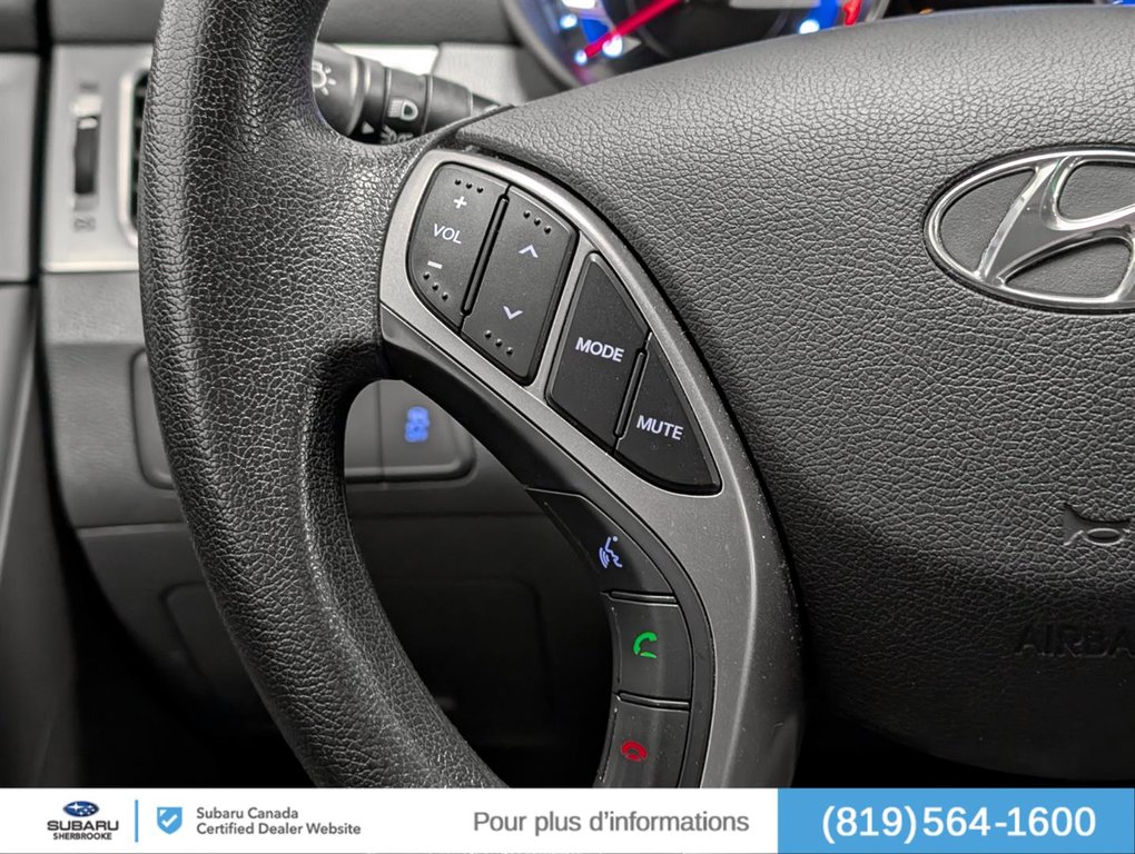 Hyundai Elantra GL / automatique 2013 à Sherbrooke, Québec - 18 - w1024h768px