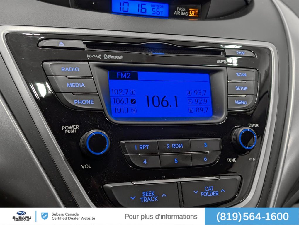 Hyundai Elantra GL / automatique 2013 à Sherbrooke, Québec - 14 - w1024h768px