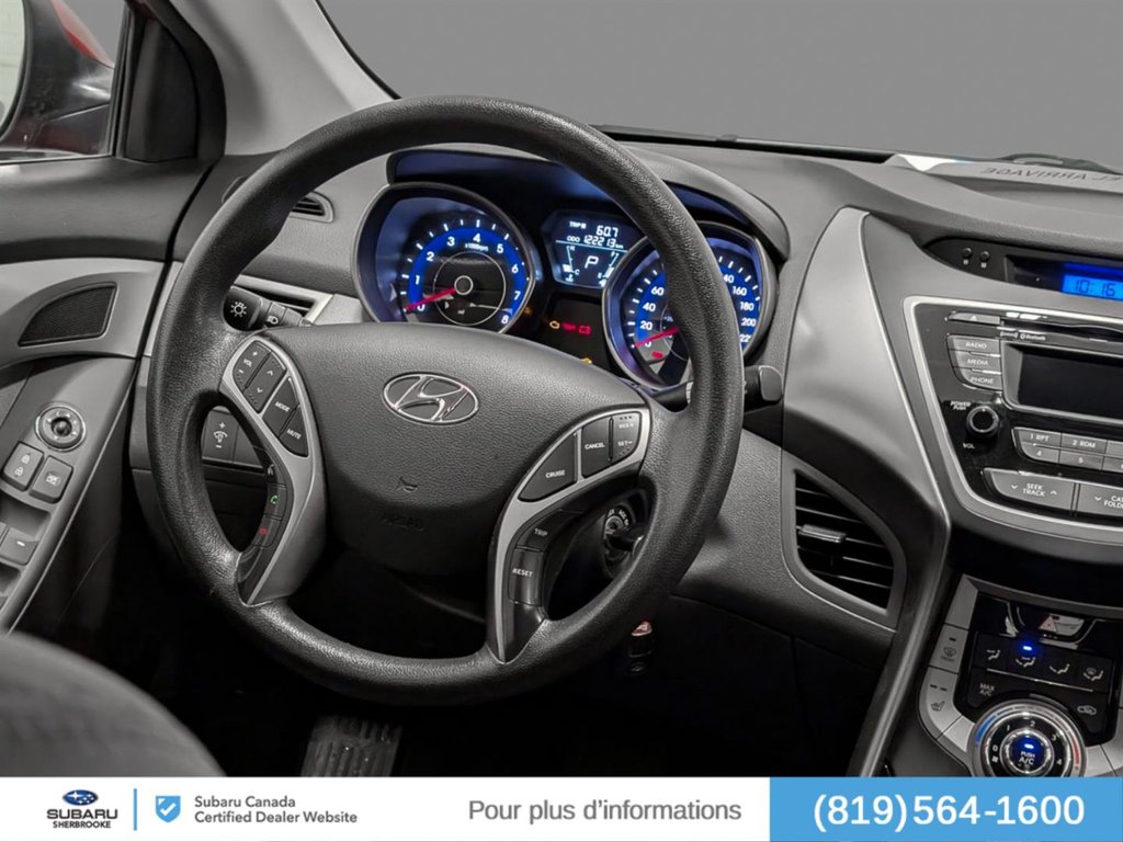 Hyundai Elantra GL / automatique 2013 à Sherbrooke, Québec - 12 - w1024h768px