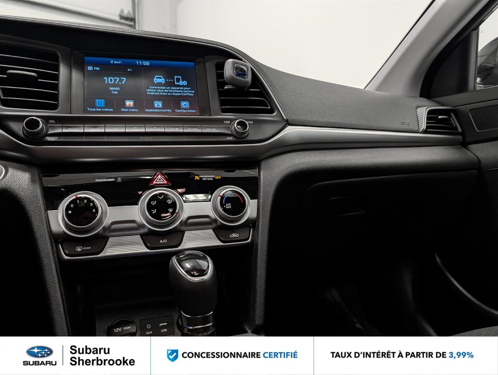 Hyundai Elantra Preferred Auto w-Sun - Safety Package 2019 à Sherbrooke, Québec - 10 - w1024h768px