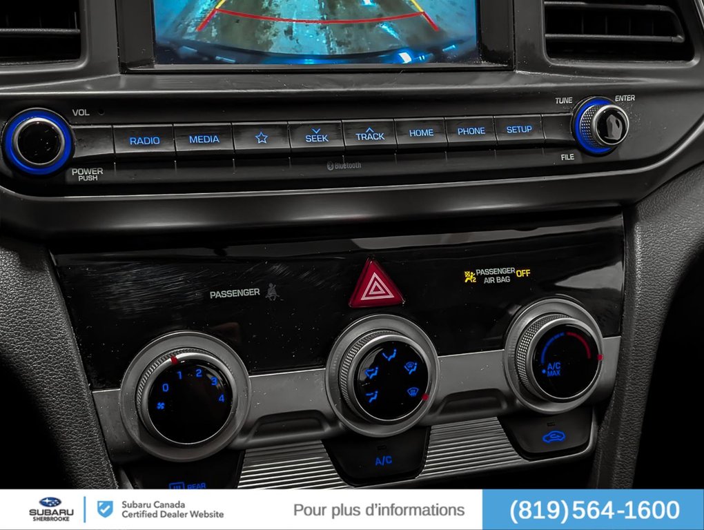 Hyundai Elantra Preferred 2020 à Sherbrooke, Québec - 11 - w1024h768px