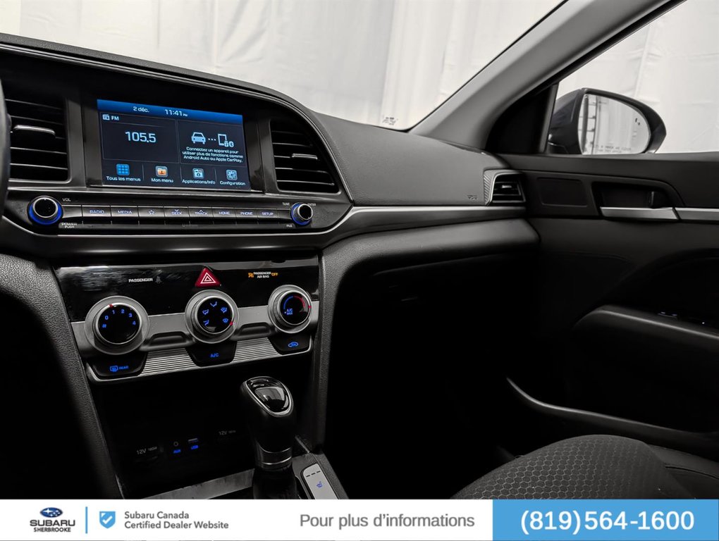 Hyundai Elantra Preferred 2020 à Sherbrooke, Québec - 8 - w1024h768px