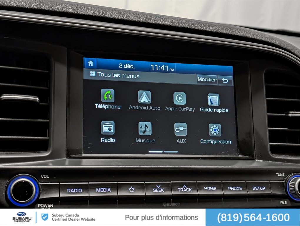 Hyundai Elantra Preferred 2020 à Sherbrooke, Québec - 9 - w1024h768px